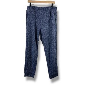 Balance Collection Men's XL Athletic Jogger Sweatpants Navy Blue Marl Loungewear